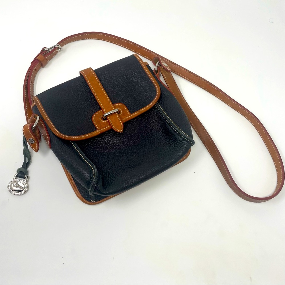 Vintage Dooney & Bourne Leather Satchel Purse